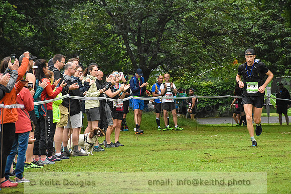 First Finisher at the Lakeland Trails 100km Ultra Race, 2021