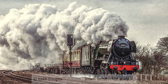 Flying Scotsman - back on the main line